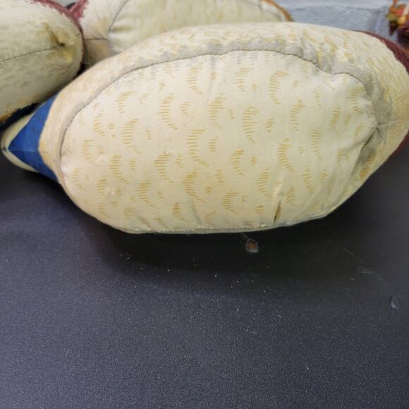 Vintage Ducks Fabric Pillows Figures Decorations Lot of 3 Handmade - Picture 7 of 16